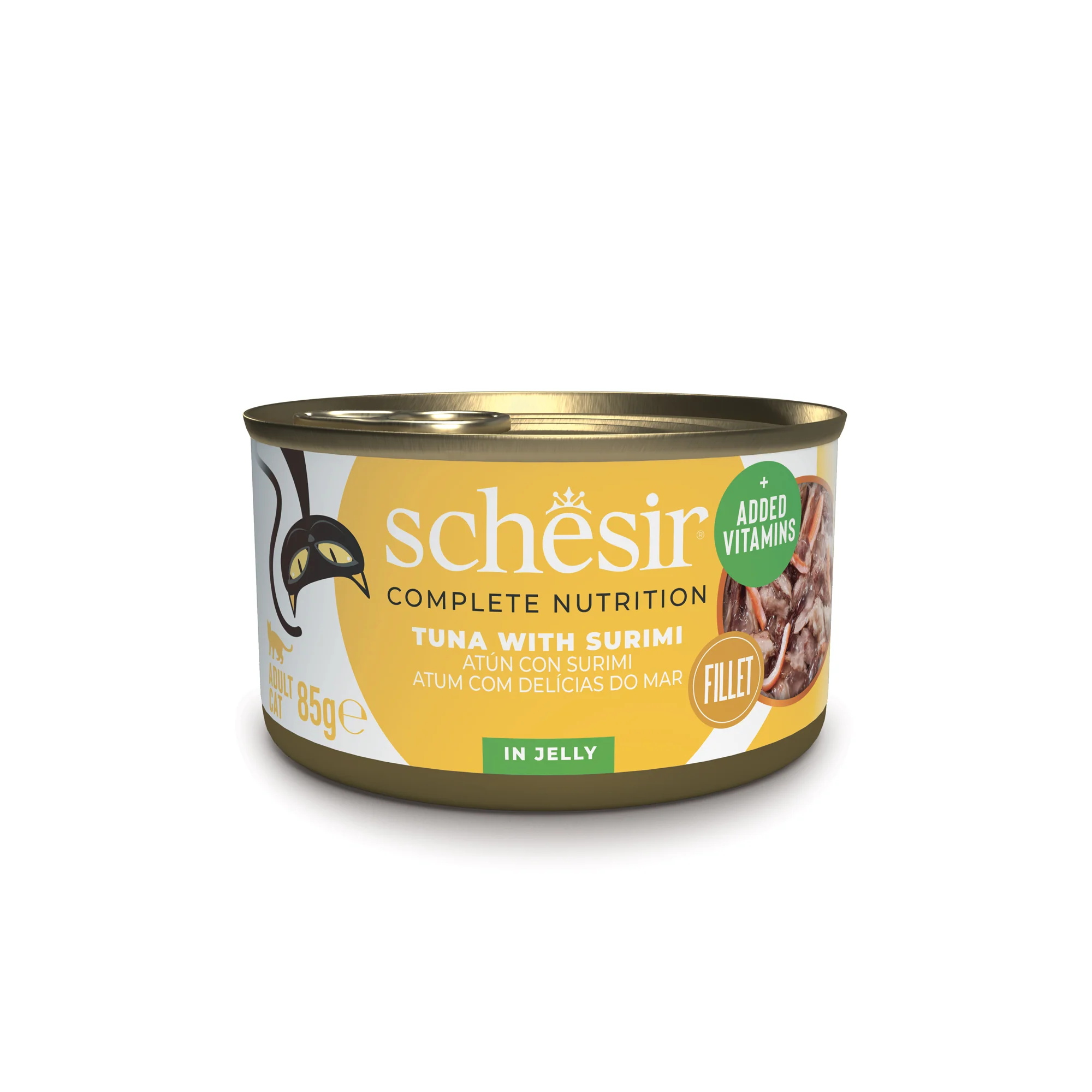 Schesir Tonijn met Surimi in Gelatine 85 gr