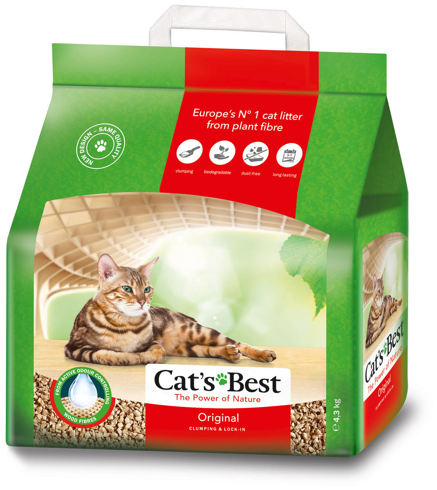 Cat's Best Kattenbakvulling Öko Plus 20 L
