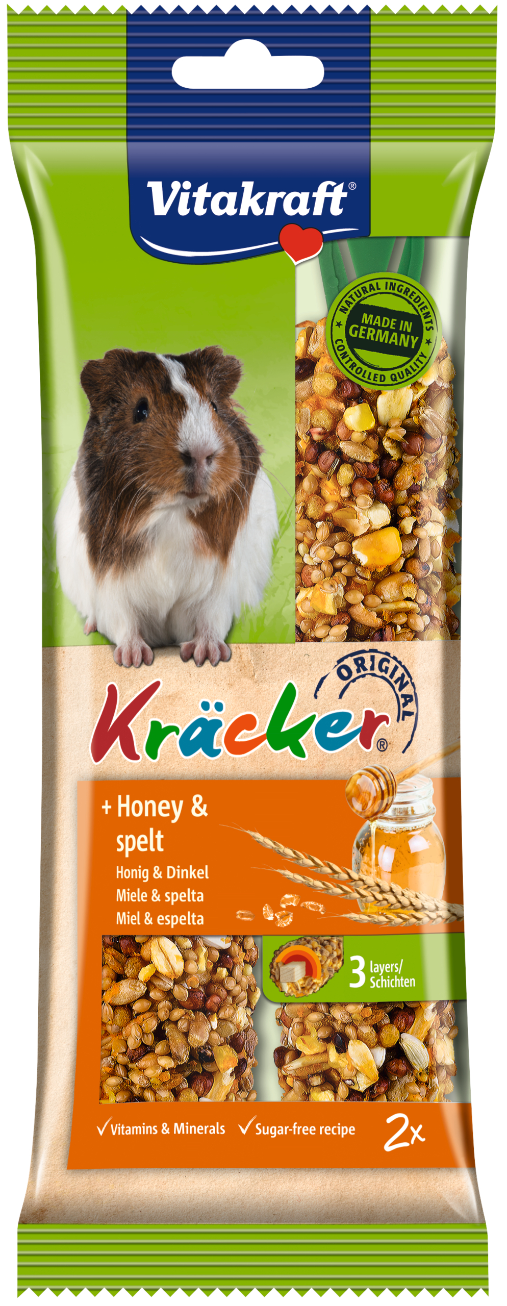 Vitakraft Honingrepen voor Cavia's en Konijnen