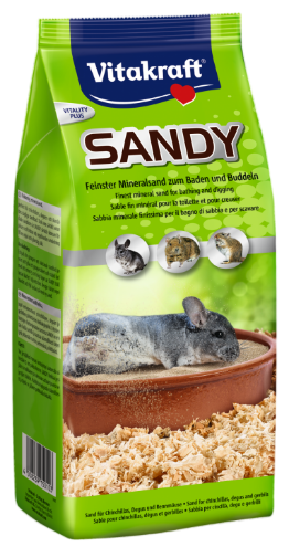 Vitakraft Sandy Zand voor chinchilla en degoes 1 Kg