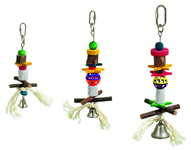 Karlie Flamingo Juguete Aves Te Hangen Con Piedra Picar Peque
