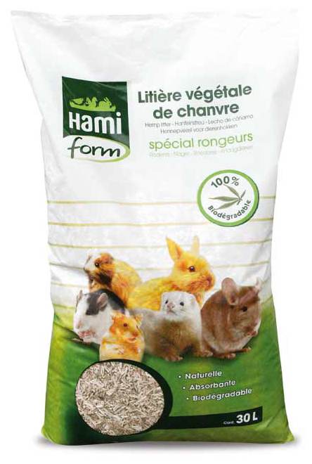 Hami Form Bodembedekking van hennepvezels 100 L