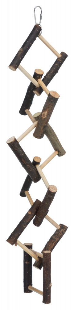 Trixie Lader Natural Living, 2 treden, 50cm, met haak 58 cm