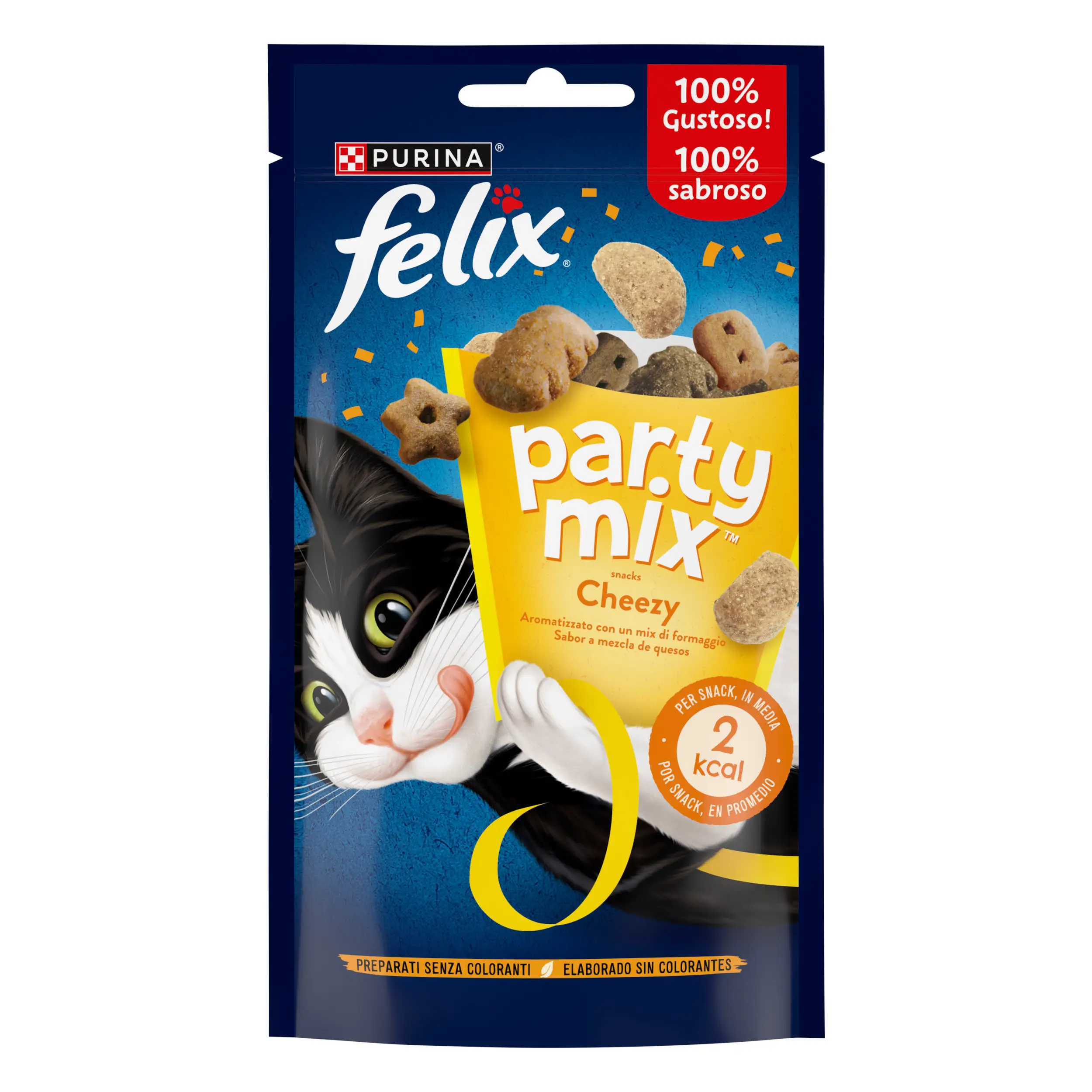 Purina Felix Snack Party Mix Cheezy 60 GR