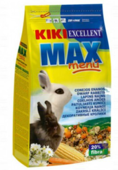 KIKI Pet Food Kiki Max Menu Dwergkonijnen 1 Kg