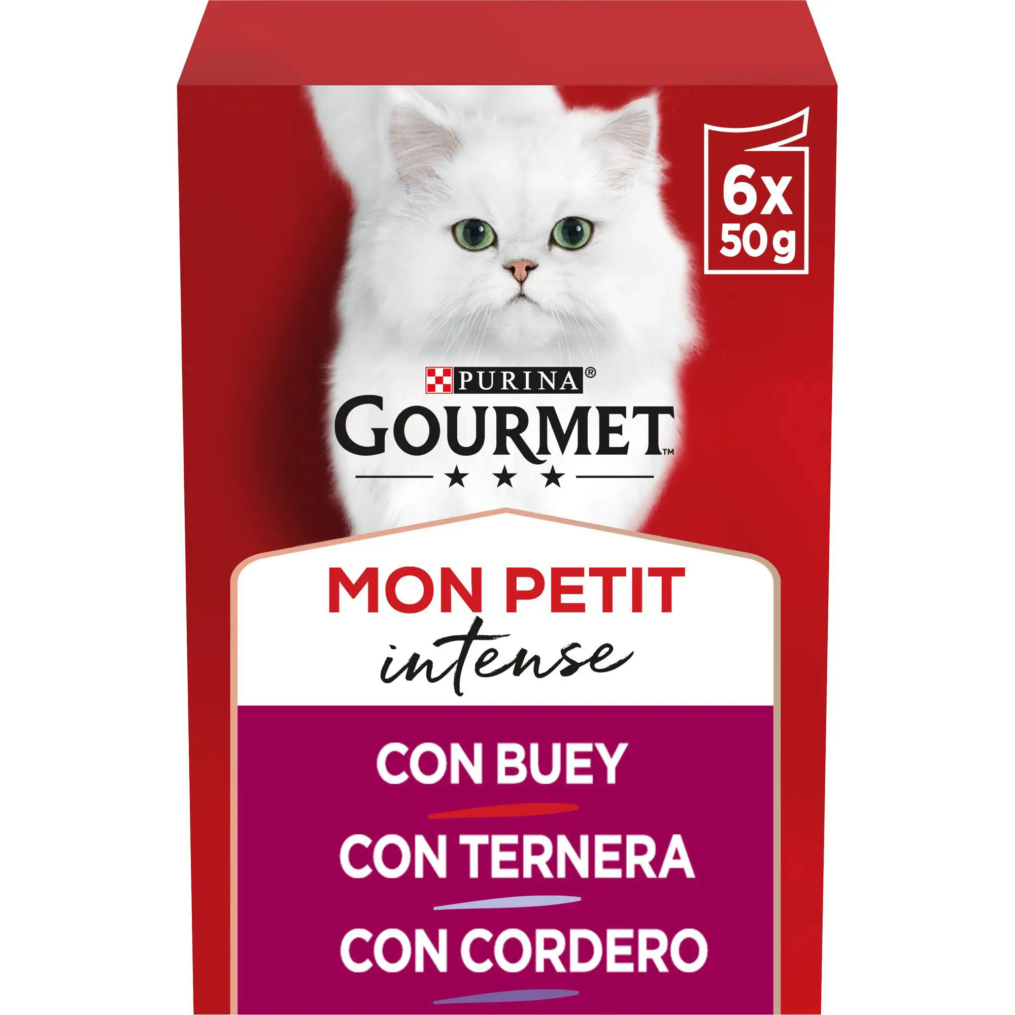 Gourmet Natvoer van Vlees 300gr 6x50 gr