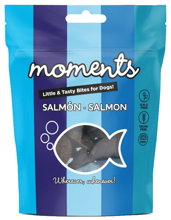 Moments Hondensnacks zalm, 60 g 60 GR