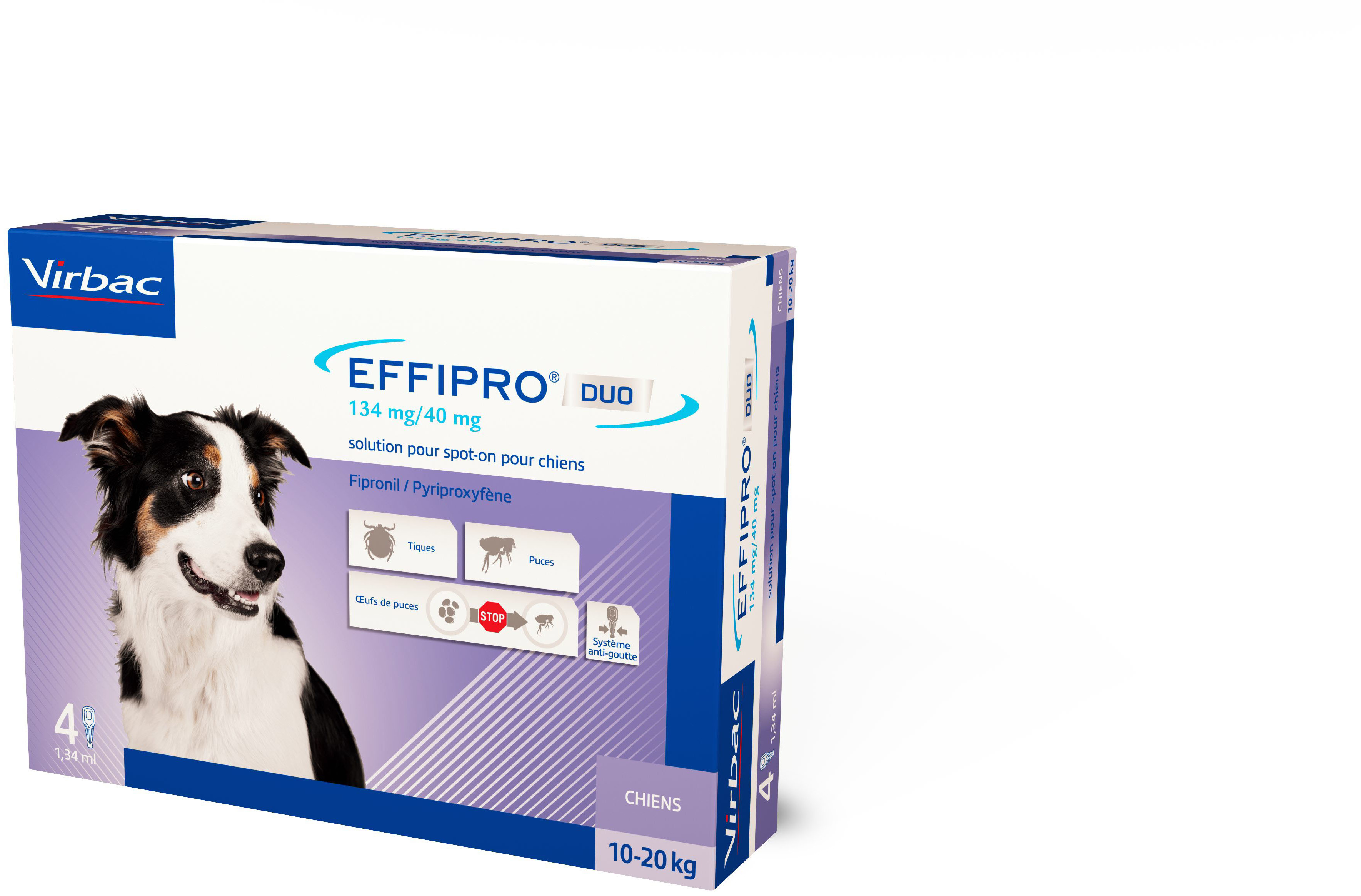 Virbac Effipro Duo Spot On Antiparasitario Para Perros De A Kg