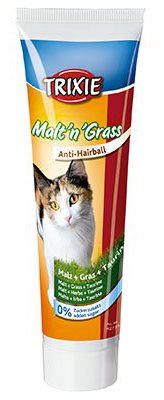 Trixie Antiklit Mout met gras 100 gr