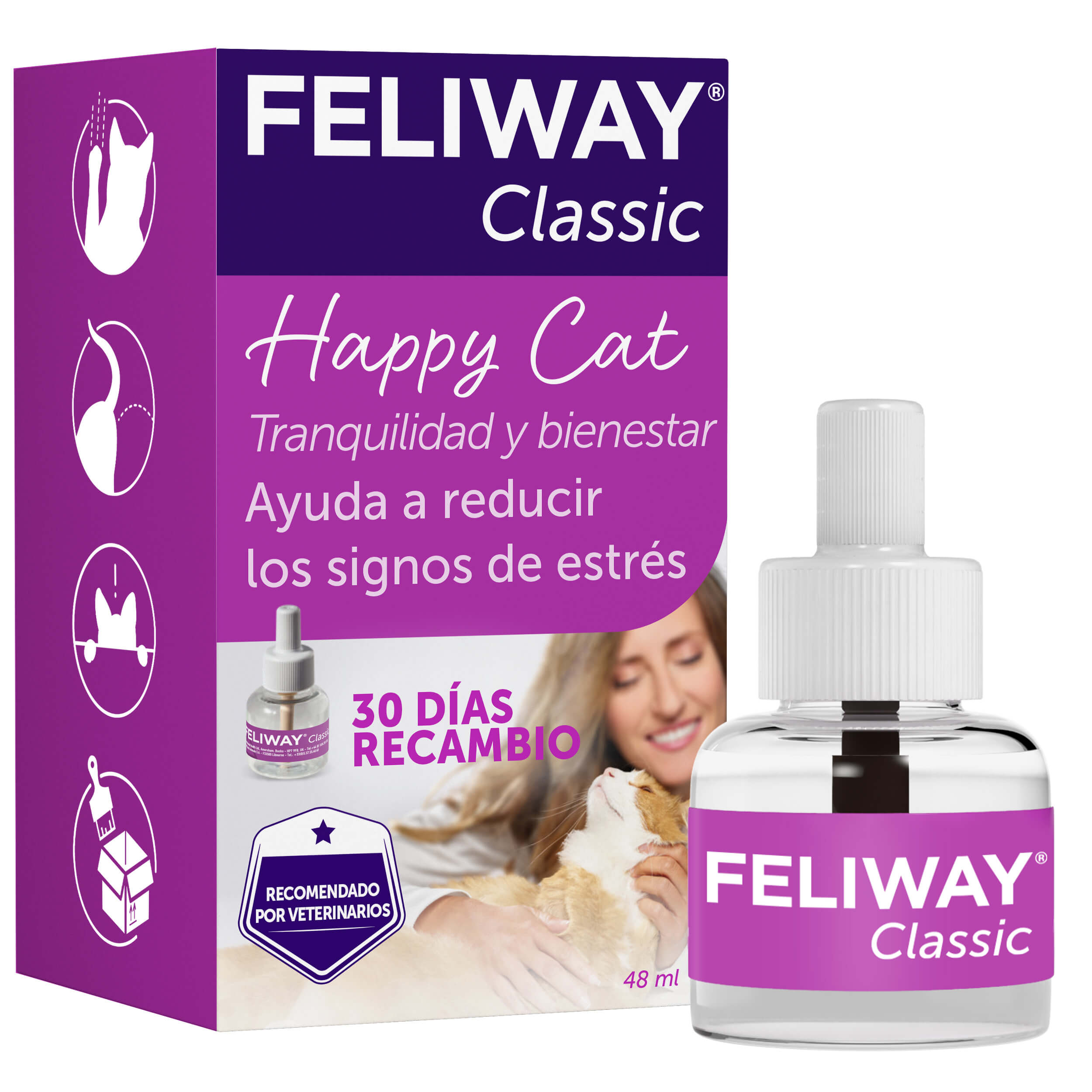 Feliway Classic vervanging, 48 ml 1 eenheid