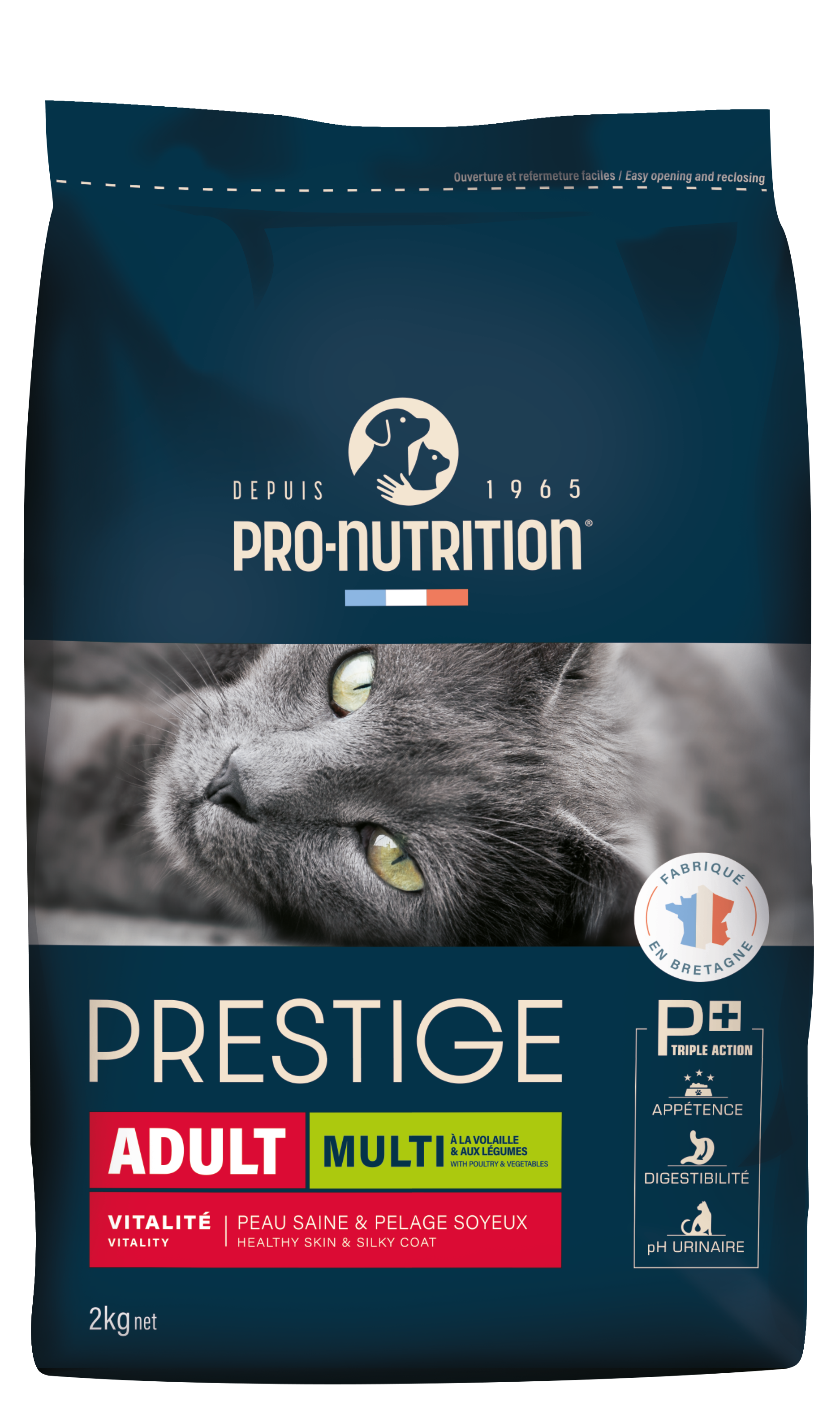 Flatazor Prestige Adult Multi droogvoer met gevogelte voor katten 2 KG