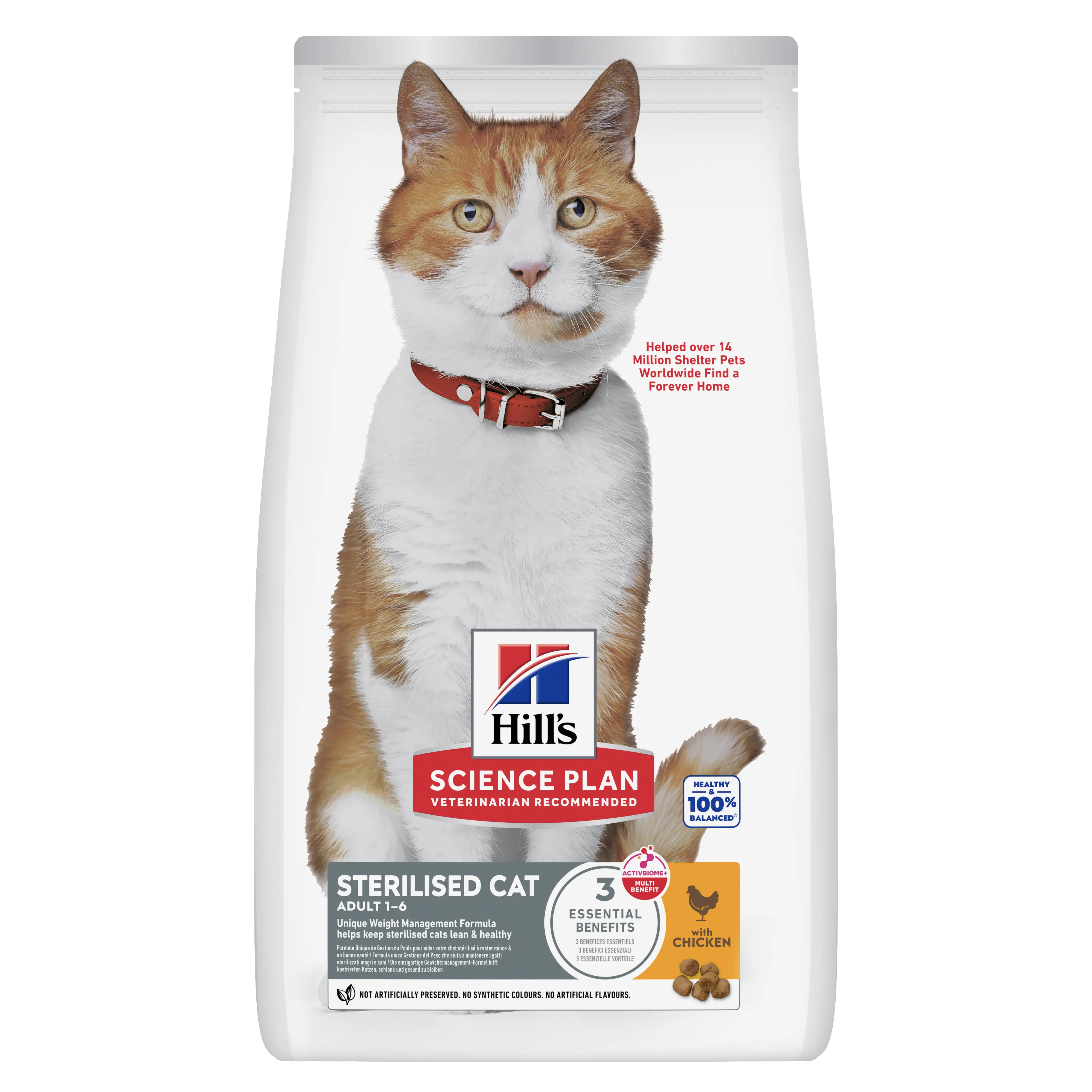 Hill's Young Adult Sterilised Kat - Kip 7 KG