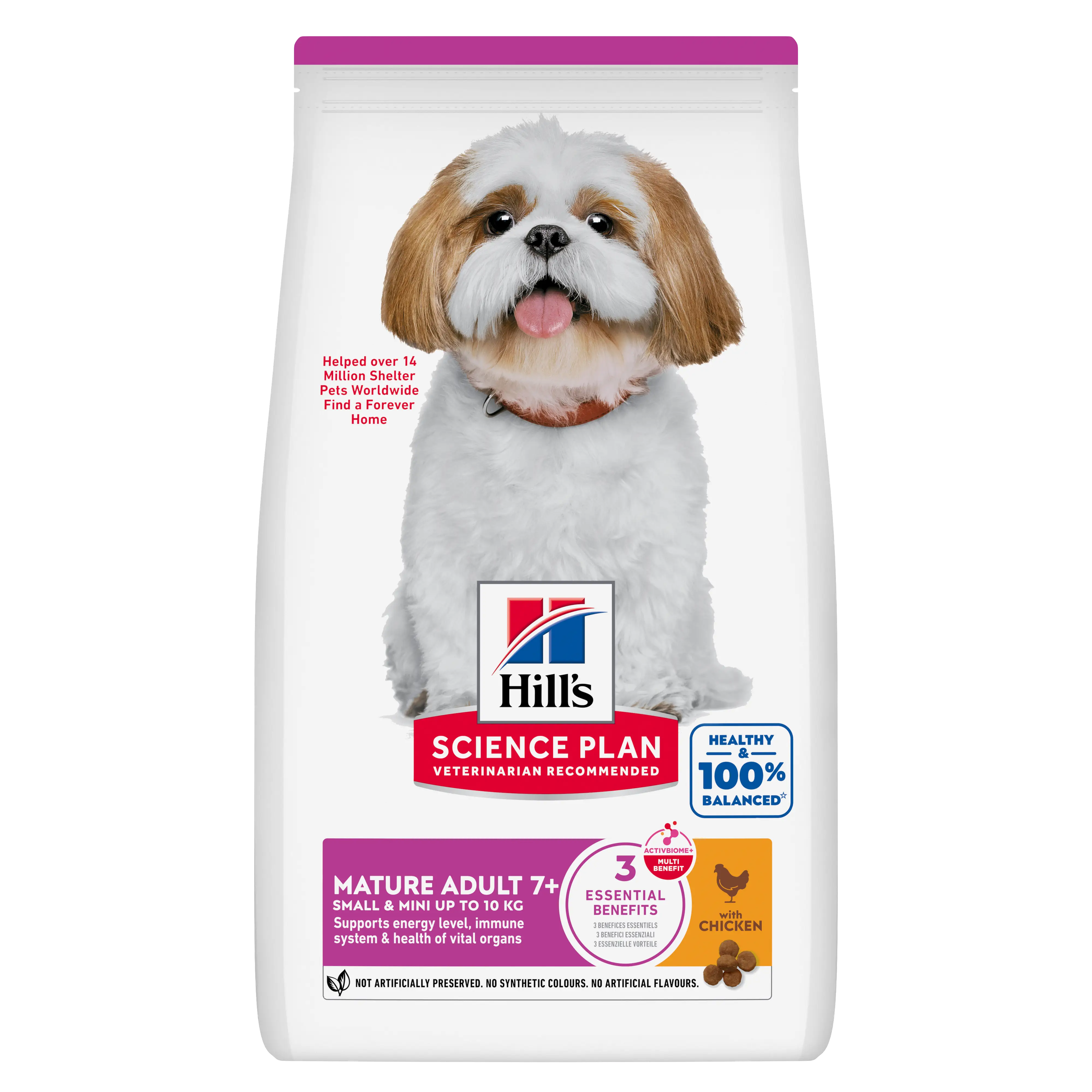 Hill's Adult Mature 7+ Active Longevity™ Mini Kip 1,5 Kg