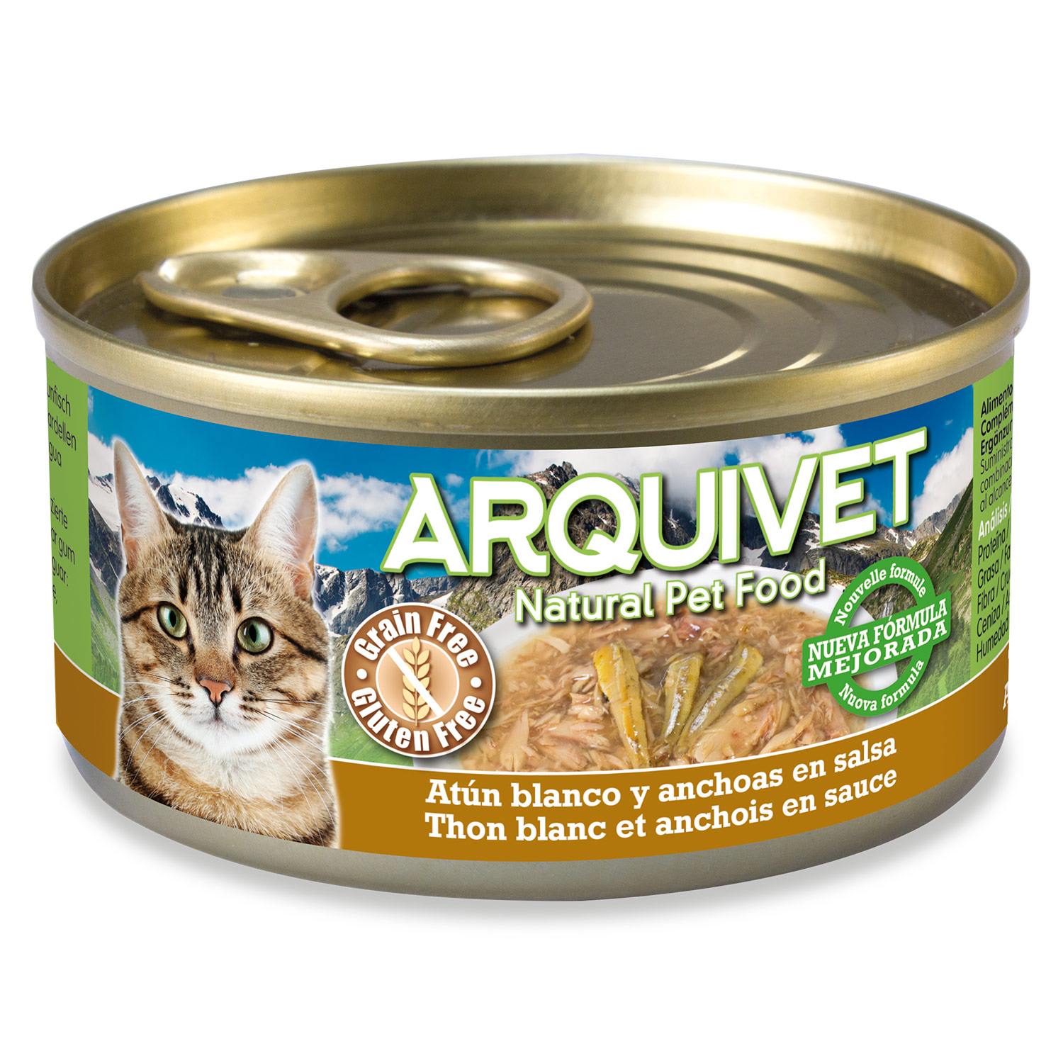 Arquivet Le Thon Blanc En Sauce Aux Anchois 80 Gr
