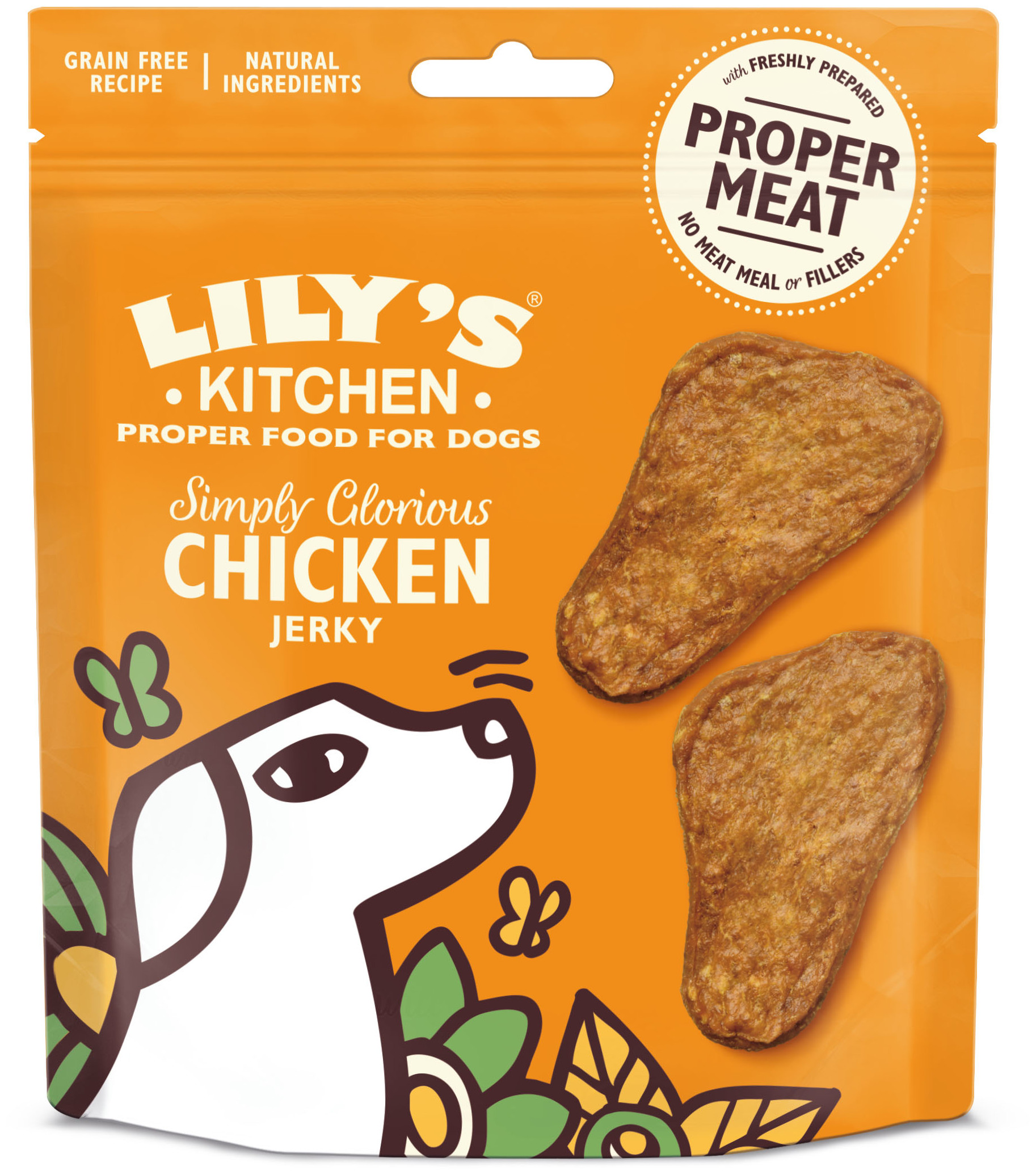 Lily's Kitchen Simply Glorious Kip Jerky Voor Honden 70 GR