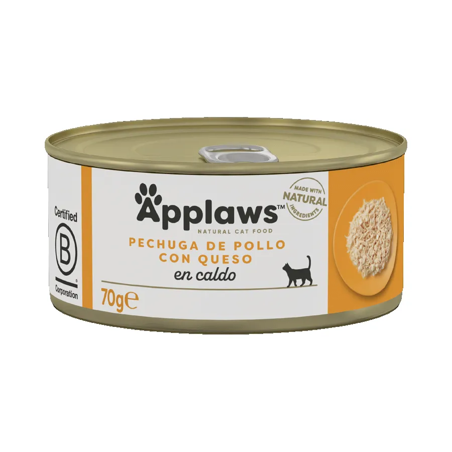 Applaws Natvoer voor katten met kipfilet en kaas