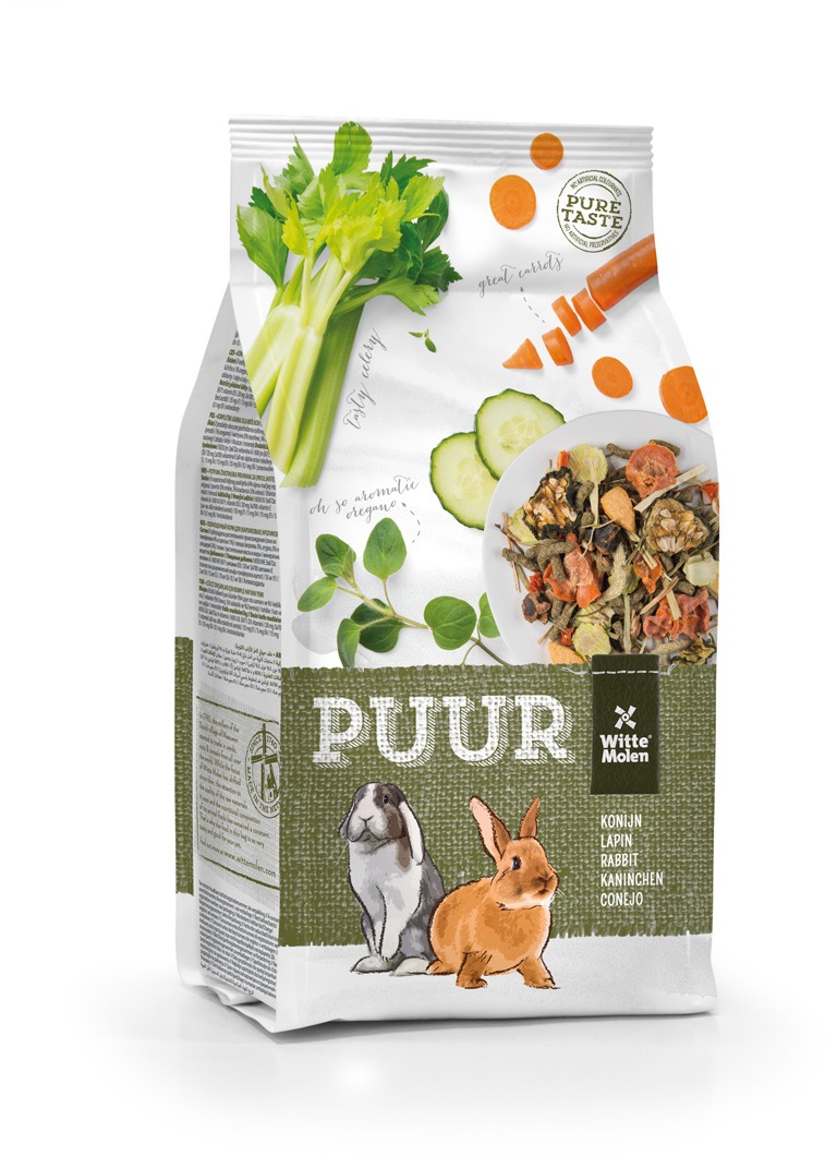 Witte Molen Gourmetmuesli voor dwergkonijnen 600 GR