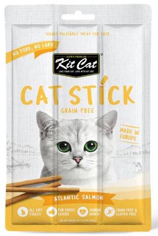 Kit Cat Stick met Atlantische zalm voor katten 15 GR