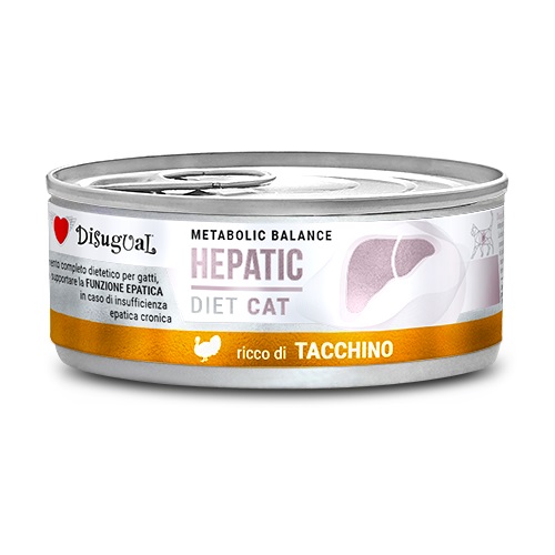 Disugual Hepatic natvoer met kalkoen voor katten 85 gr