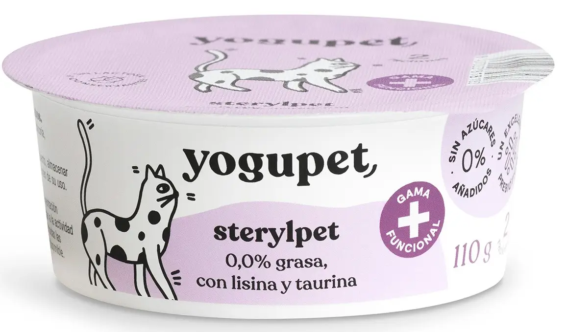 Yogupet Functionele Sterylpet-yoghurt voor gesteriliseerde katten 110 GR