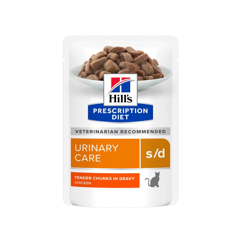 Hill's PD Feline s/d natvoer voor katten 12x85 gr
