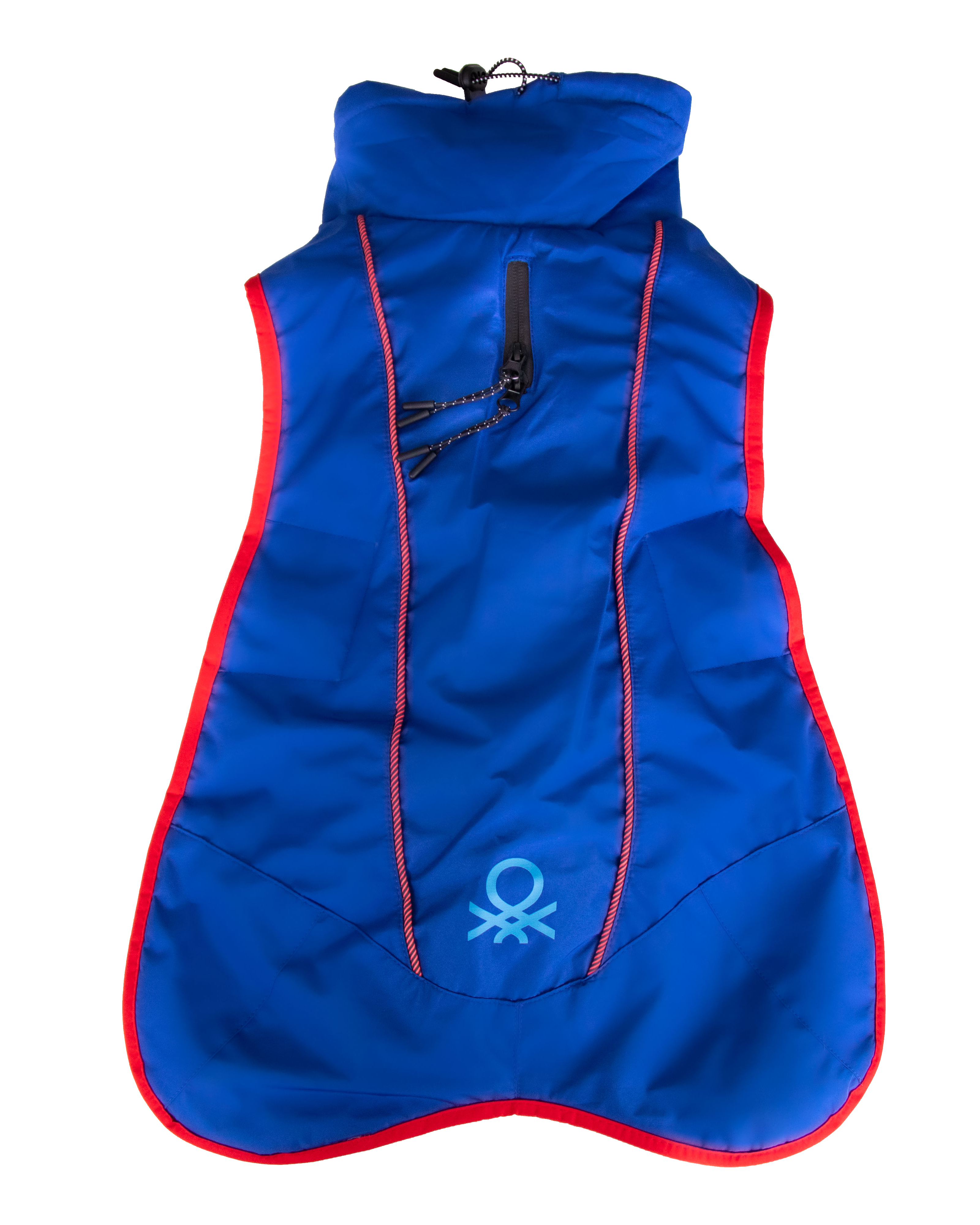 Benetton Manteau Pour Chien Respirant Bleu 39 Cm