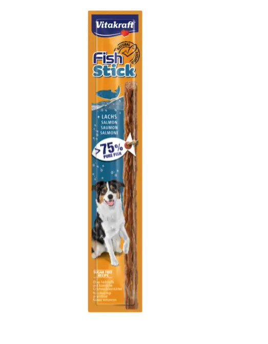 Vitakraft Fish Stick hondensnack met zalmsmaak 12 GR