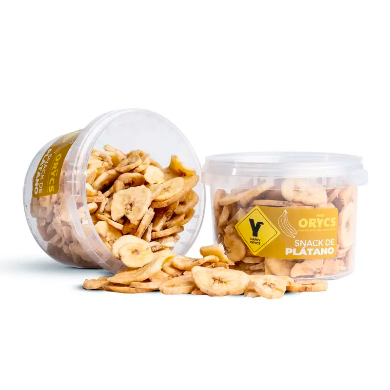Miniorycs Bananensnack voor konijnen en knaagdieren 145 gr
