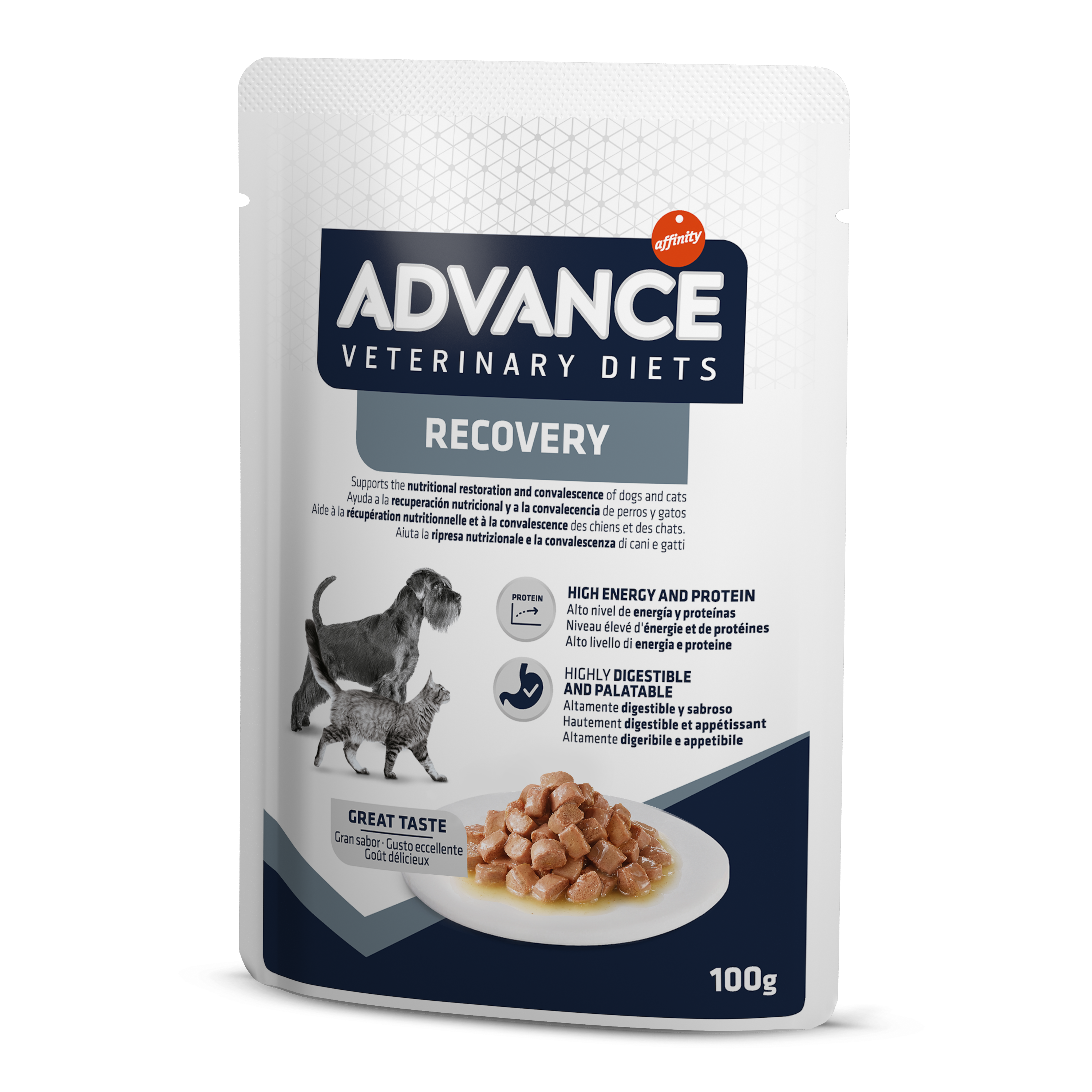 Advance Recovery natvoer voor honden en katten 100 gr