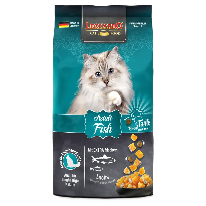 Leonardo Adult visbrokken voor katten 15 Kg