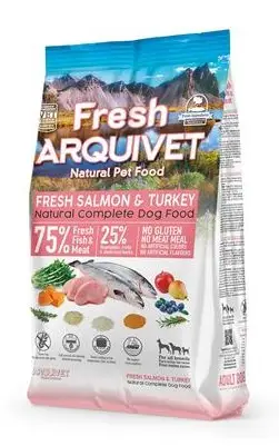 Arquivet Fresh hondenvoer met verse zalm en verse kalkoen 10 KG