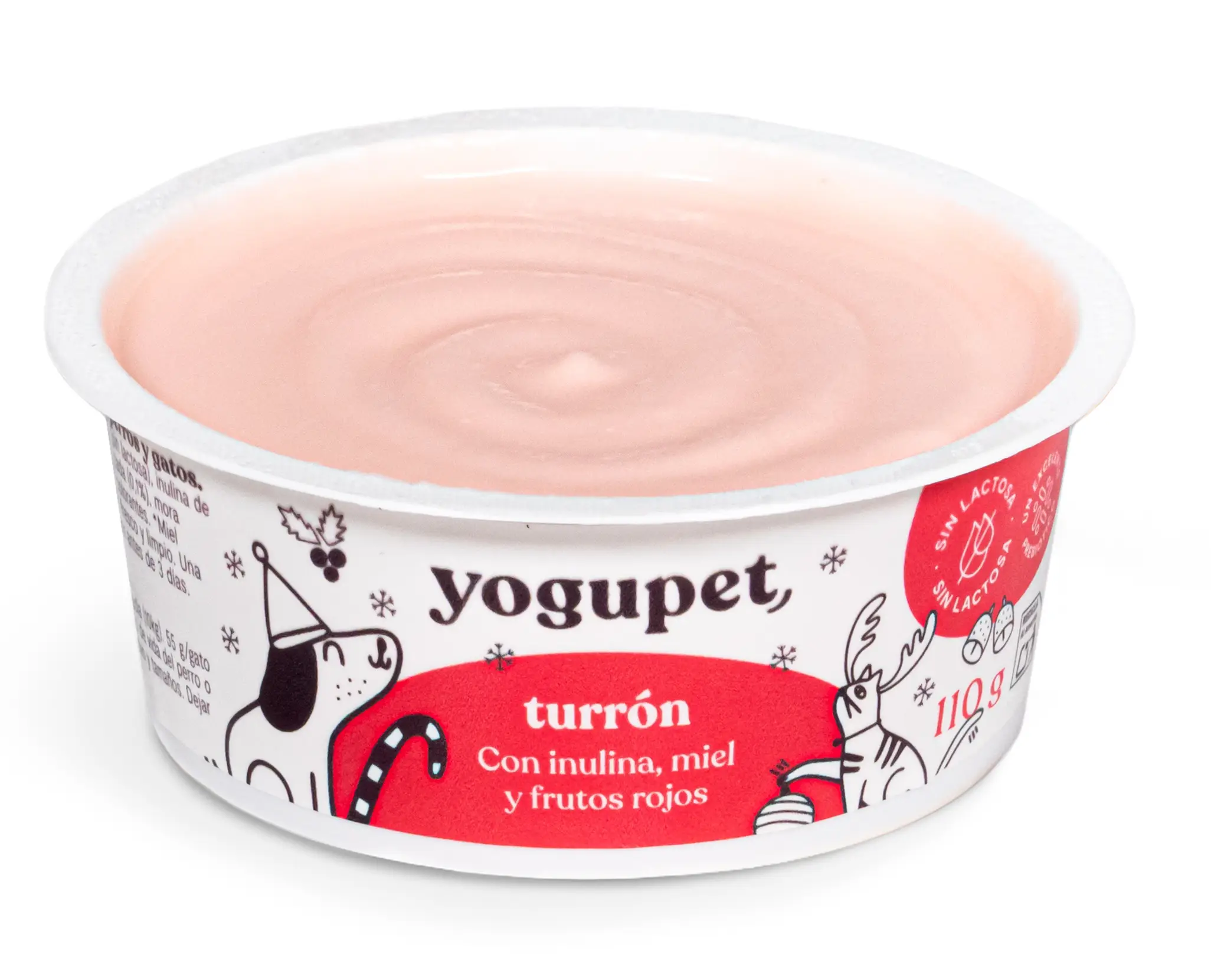 Yogupet Kerstpakket met nougat 2x110 gr