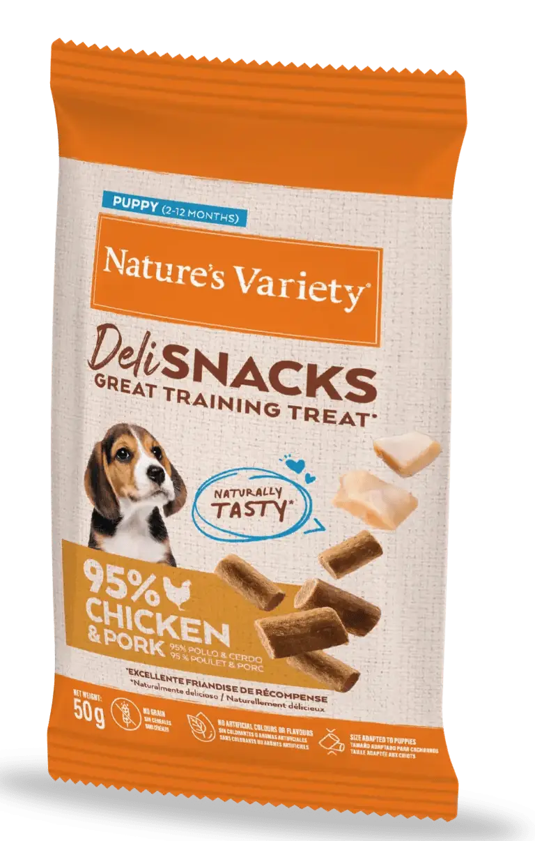 Nature's Variety Deli kipsnacks voor puppy’s 50 GR
