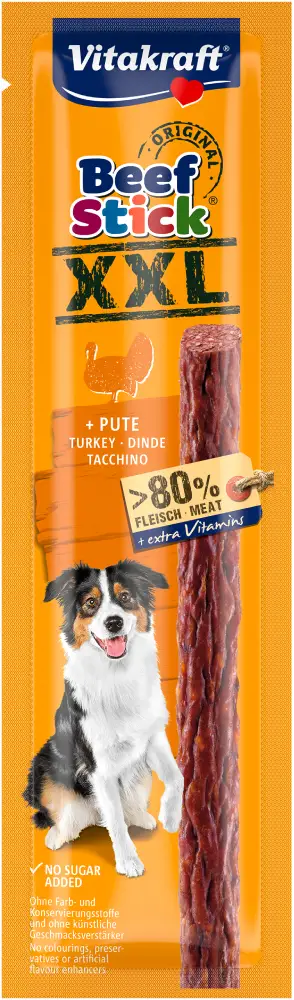 Vitakraft Beef Stick Kalkoen XXL 30g 30 GR