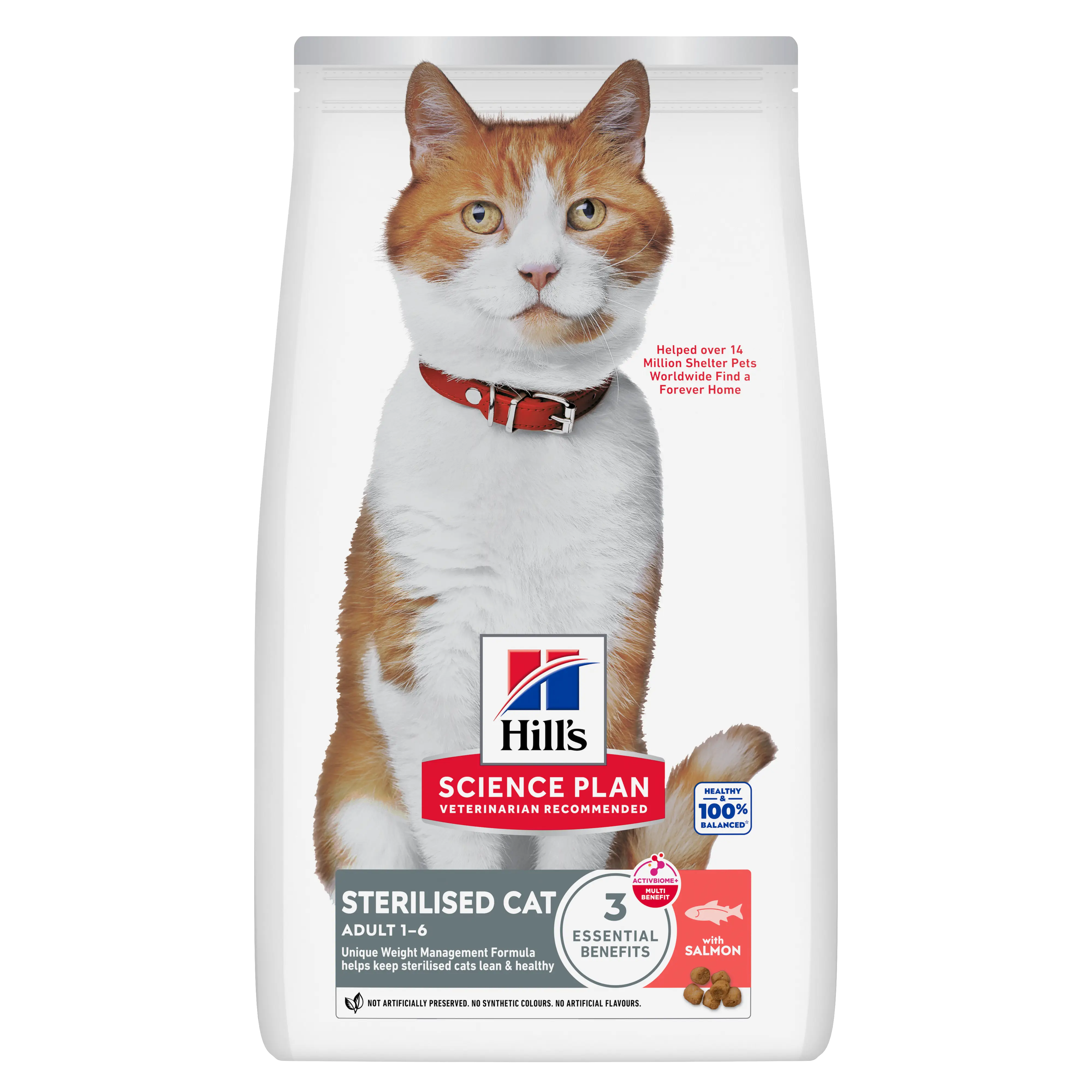 Hill's Science Plan Sterilised Cat met zalm voor katten 1,5 Kg