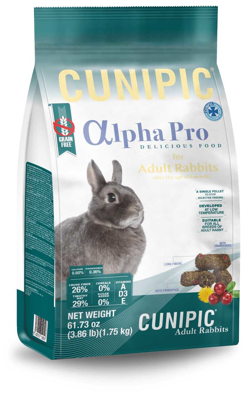 Cunipic Alpha Pro voer voor volwassen konijnen 500 GR