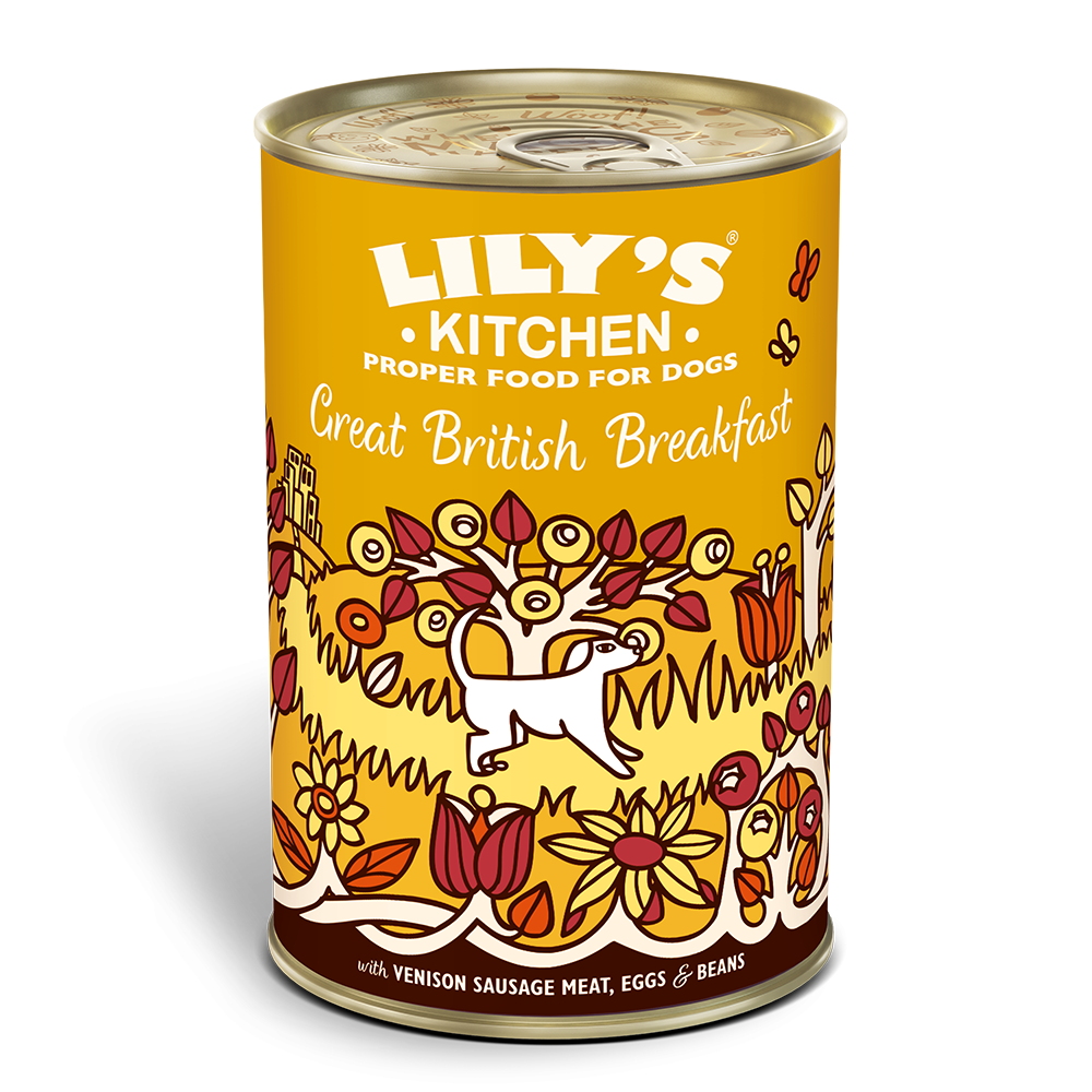 Lily's Kitchen Natvoer voor honden – Brits ontbijt 400 GR