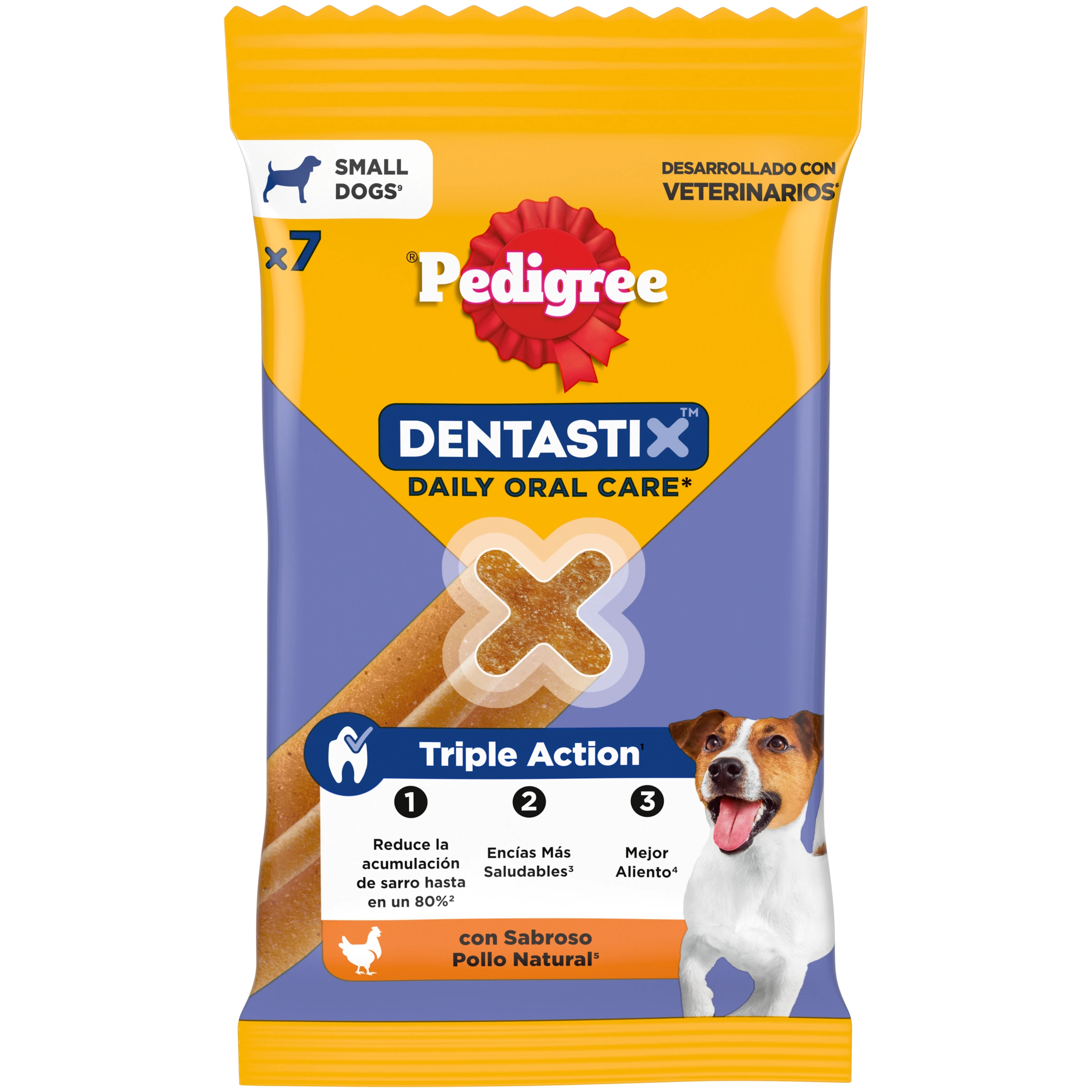 Pedigree Snack Dentastix voor kleine honden 5-10 Kg