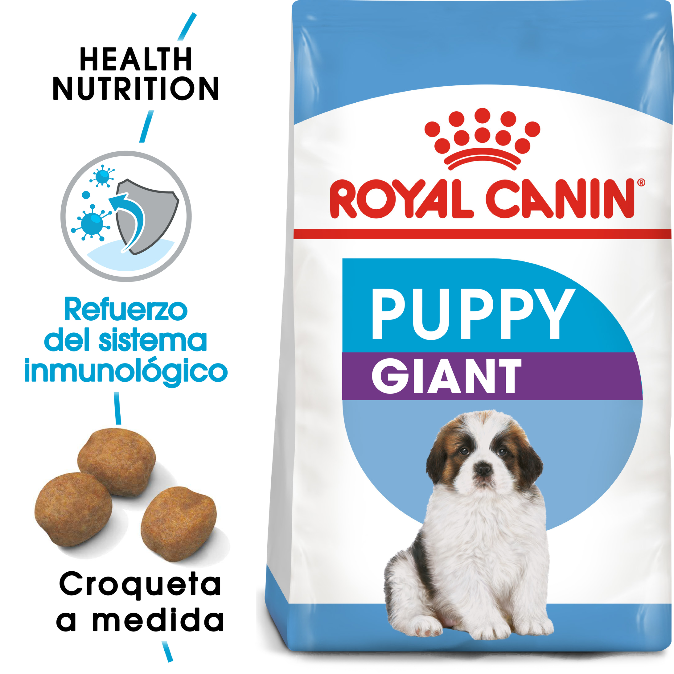 Miscota Royal Canin Cibo Secco per Cani Giant Puppe