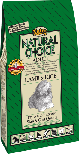 Nutro自然选择成犬羊饭