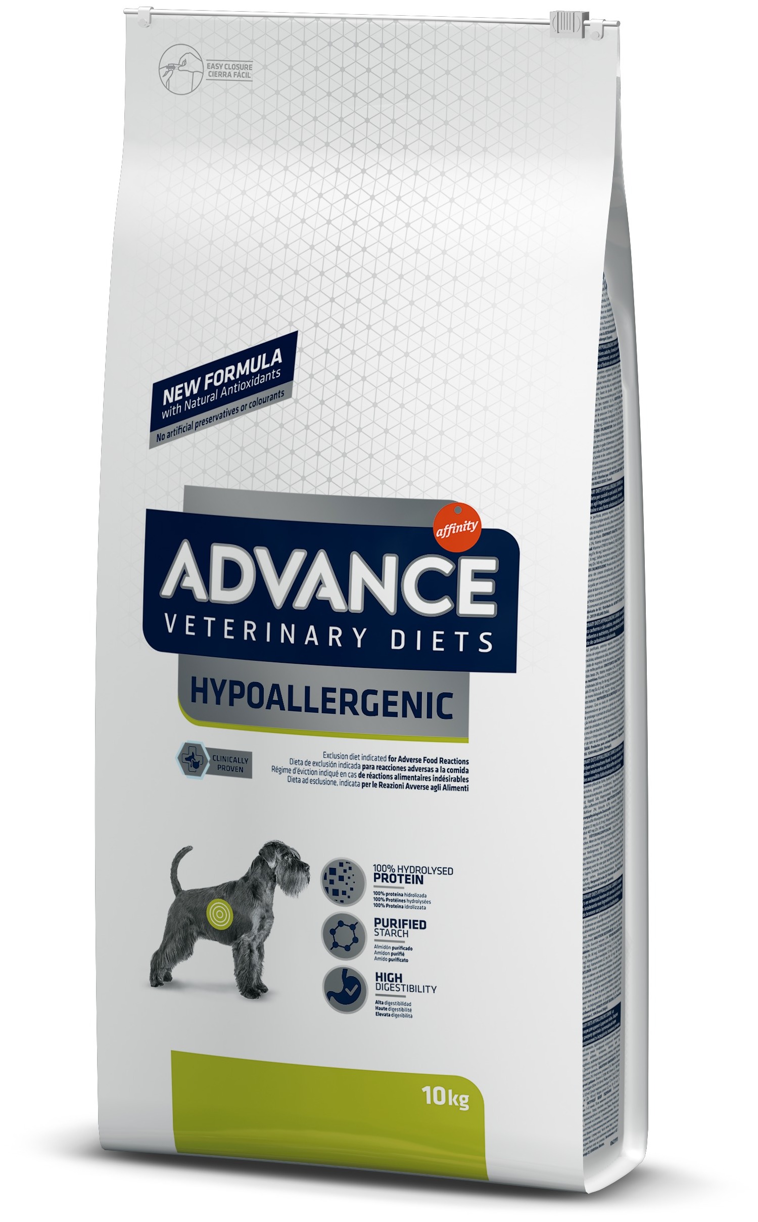 Miscota Advance Cibo Secco Veterinare Diet Hepoallergenic per Cani