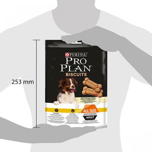 Pro Plan Snacks Adulte Biscuit Light Poulet et Riz