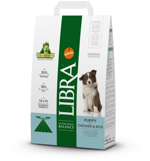 Libra Dog Pienso Puppy Pollo y Arroz