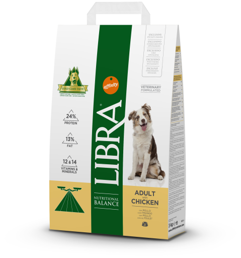 Libra Dog Adult Huhn