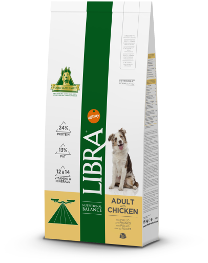 Libra Dog Adult Huhn