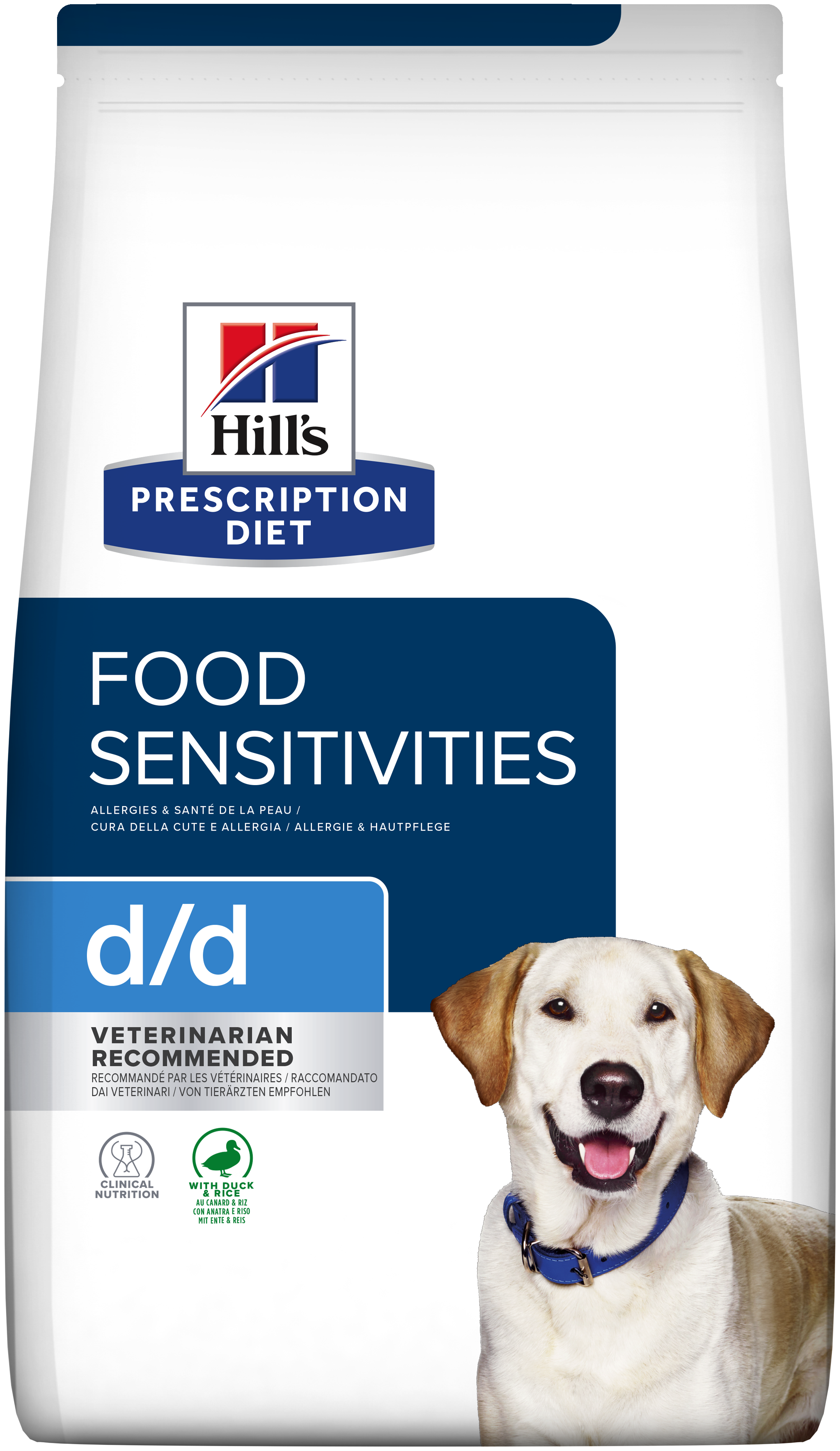 Miscota Hill's Cibo Secco Prescription Diet Canine d/d Anatra e Riso