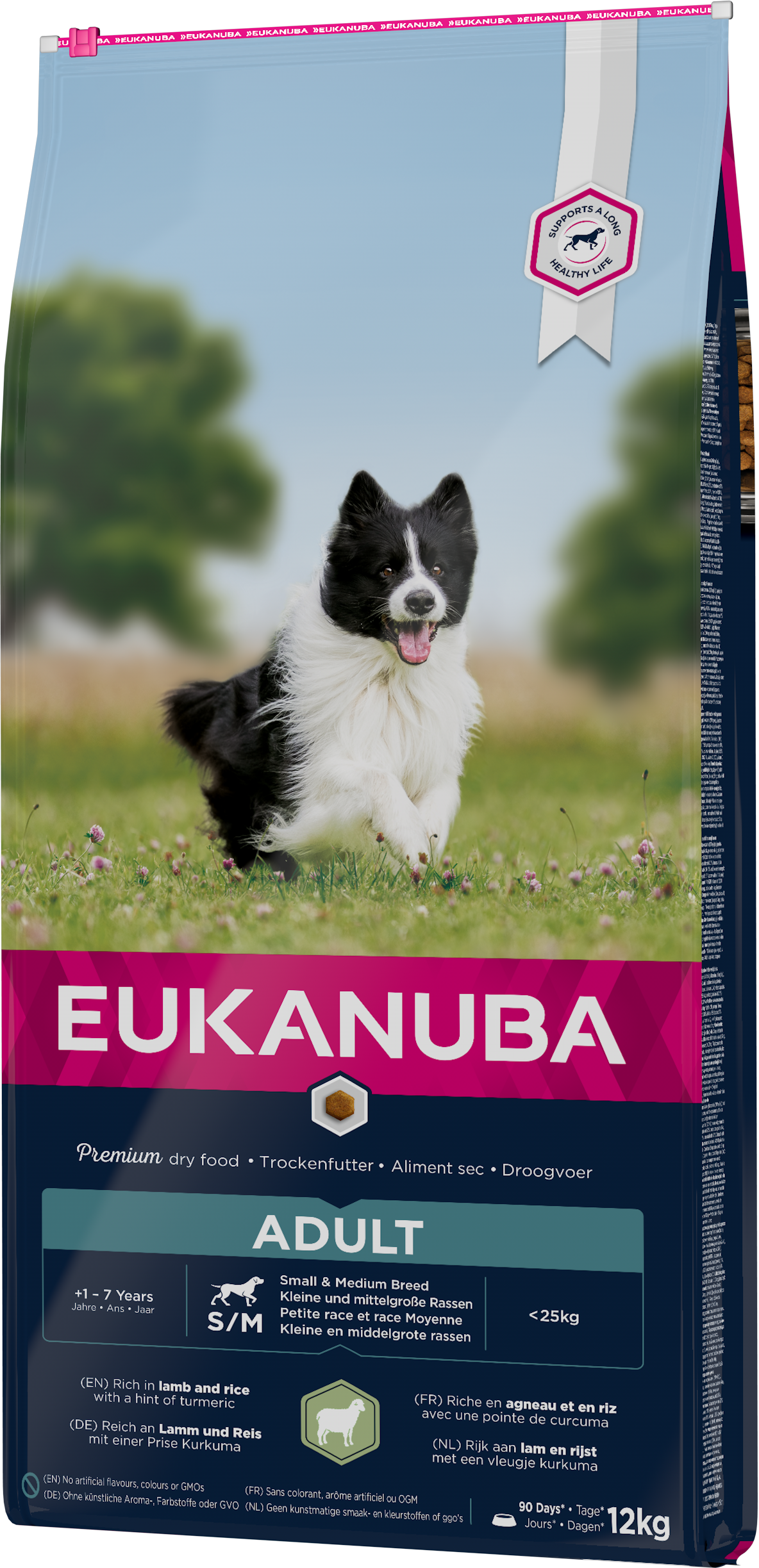 Miscota Eukanuba Adulto Agnello e Riso Razze Piccole e Medie