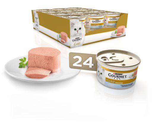 Gourmet Nourriture Humide Mousse Poisson Oc&eacute;an