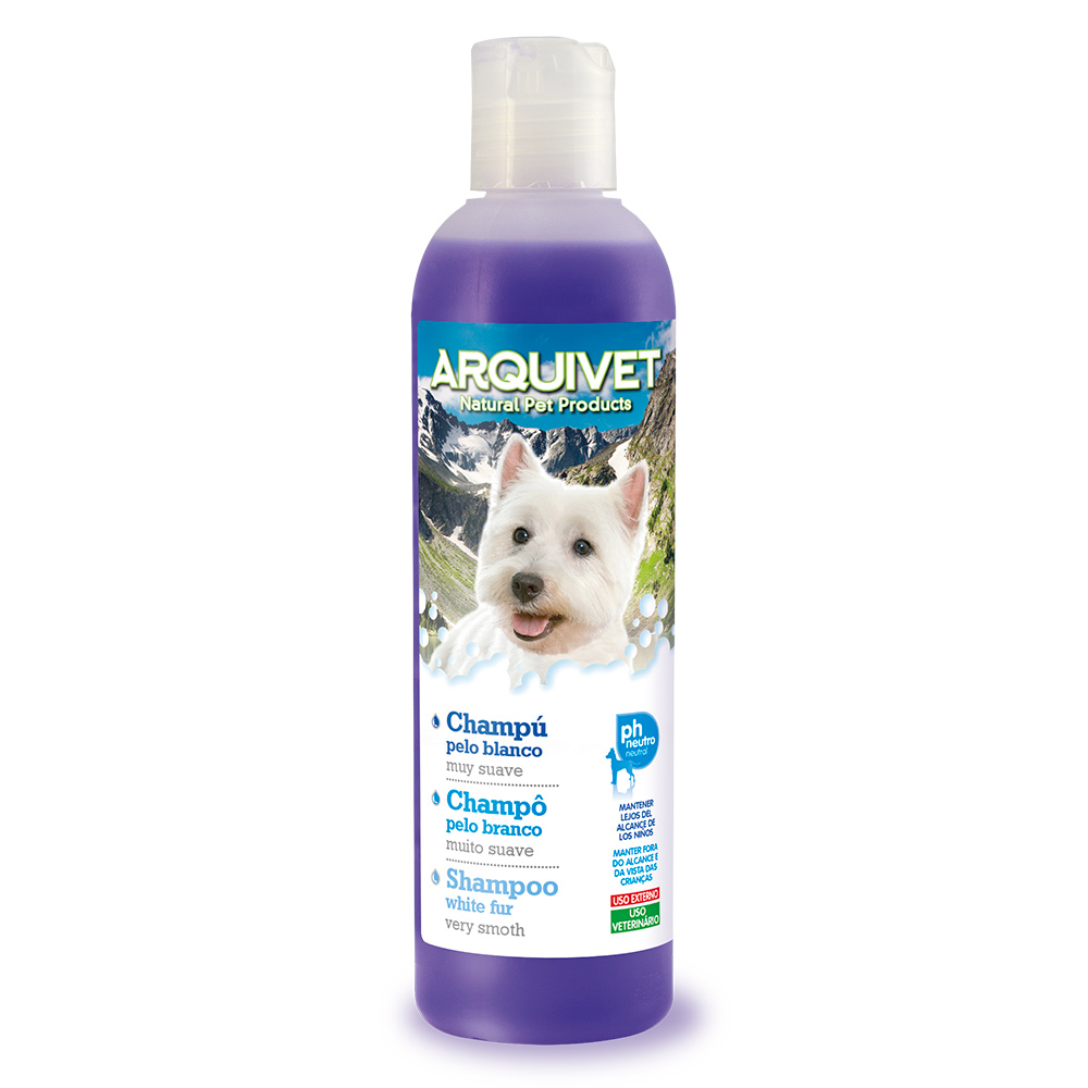 Miscota Arquivet Shampoo per Cani a Pelo Bianco