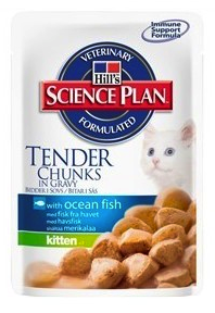 Kitten Tender Chunks Peixe